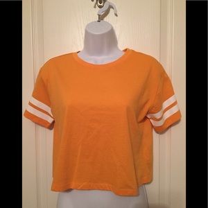 NWOT H&M Gold Crop Top